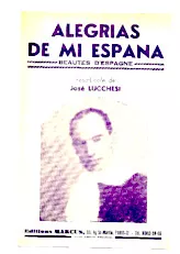 télécharger la partition d'accordéon Alegrias de mi Espana (Beautés d'Espagne) (Paso Doble) au format PDF