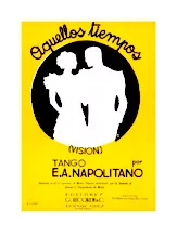 télécharger la partition d'accordéon Aquellos Tiempos (Vision) (Tango) au format PDF