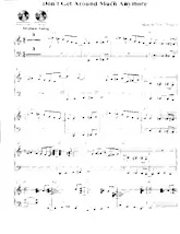 télécharger la partition d'accordéon Don't get around much anymore (Swing) au format PDF