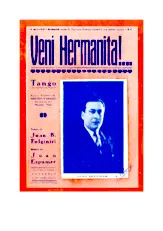 télécharger la partition d'accordéon Veni Hermanita (Tango) au format PDF