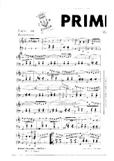 scarica la spartito per fisarmonica Primevère (Orchestration Complète) (Valse) in formato PDF