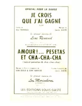 télécharger la partition d'accordéon Je crois que j'ai gagné (Chant : Line Renaud) (Orchestration Complète) (Slow) au format PDF