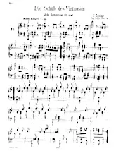 télécharger la partition d'accordéon Czerny : Die Schule des Virtuosen (Cah 4) (Piano) au format PDF