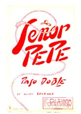télécharger la partition d'accordéon Señor Pépé (Orchestration) (Paso Doble) au format PDF