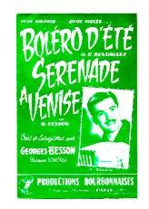 télécharger la partition d'accordéon Sérénade à Venise (Orchestration) (Boléro) au format PDF