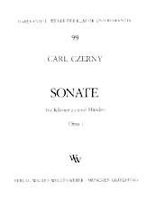 télécharger la partition d'accordéon Sonate (Für klavier zu zwei Händen) (Pour piano à deux mains) au format PDF