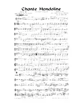 télécharger la partition d'accordéon Chante mandoline (Arrangement : Jo Maxim) (Fox Trot Chanté) au format PDF