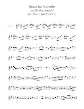 télécharger la partition d'accordéon Beautiful Brunette (Arrangement : Don Quattrocchi) au format PDF