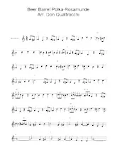 descargar la partitura para acordeón Beer Barrel Polka (Rosamunde) (Arrangement : Don Quattrocchi) en formato PDF