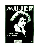 descargar la partitura para acordeón Mujer (Tango) en formato PDF