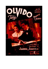 télécharger la partition d'accordéon Olvido (Tango Cancion) au format PDF