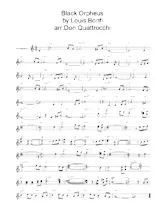 scarica la spartito per fisarmonica Black Orpheus (Arrangement : Don Quattrocchi) in formato PDF