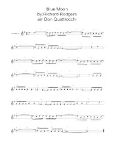 download the accordion score Blue Moon (Arrangement : Don Quattrocchi) in PDF format