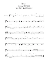 scarica la spartito per fisarmonica Brazil (Arrangement : Don Quattrocchi) in formato PDF