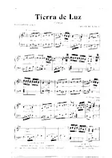 descargar la partitura para acordeón Tierra de Luz (Tango Typique) en formato PDF