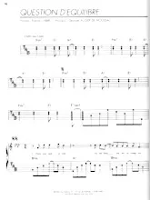 download the accordion score Question d'équilibre in PDF format