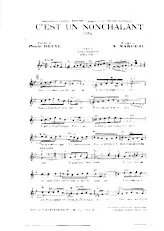 télécharger la partition d'accordéon C'est un nonchalant (Orchestration) (Java) au format PDF