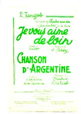 scarica la spartito per fisarmonica Chanson d'Argentine (Orchestration) (Tango) in formato PDF