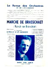 télécharger la partition d'accordéon Marche de Brasschaet (Marsch de Brasschaat) au format PDF