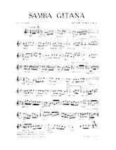 download the accordion score Samba Gitana in PDF format