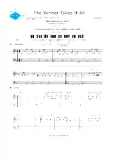 scarica la spartito per fisarmonica The winner takes it all (Chant : Abba) in formato PDF