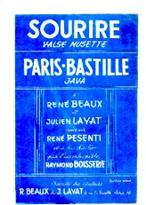 descargar la partitura para acordeón Sourire (Créée par : René Pesenti et Raymond Boisserie) (Valse Musette) en formato PDF