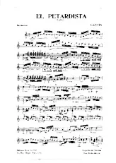 télécharger la partition d'accordéon El Petardista (Orchestration) (Tango) au format PDF