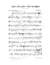 download the accordion score Cha Cha Cha Nostalgique in PDF format