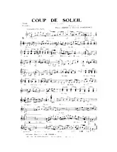 descargar la partitura para acordeón Coup de soleil (Guaracha) en formato PDF