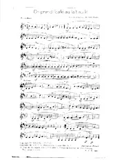 download the accordion score On prend l' café au lait au lit (Orchestration) (Valse Chantée) in PDF format