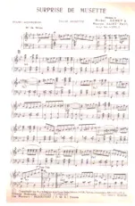 télécharger la partition d'accordéon Surprise de musette (Arrangement : Bob Niefeld) (Valse Musette) au format PDF