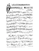 télécharger la partition d'accordéon Hirondelle Musette au format PDF