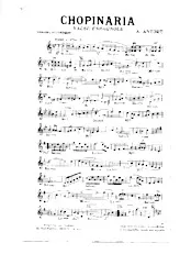 scarica la spartito per fisarmonica Chopinaria (Valse Espagnole) in formato PDF