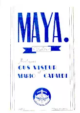 télécharger la partition d'accordéon Maya (Valse) au format PDF