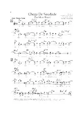 scarica la spartito per fisarmonica Chega De Saudade (No More Blues) (Bossa Nova) in formato PDF