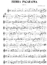 download the accordion score Sierra Pacaraima (Boléro) in PDF format