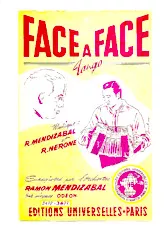 télécharger la partition d'accordéon Face à face (Tango) (Partie : Piano)  au format PDF