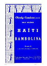télécharger la partition d'accordéon Haïti (Orchestration) (Boléro) au format PDF