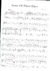 descargar la partitura para acordeón Some of these days en formato PDF