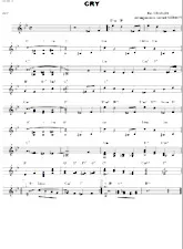 download the accordion score Cry (Arrangement : Gérard Merson) (Slow) in PDF format