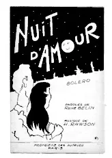 scarica la spartito per fisarmonica Nuit d'amour (Boléro) in formato PDF