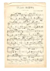 télécharger la partition d'accordéon En Los Tiempos (Comme autrefois) (Tango) (Partie : Piano) au format PDF