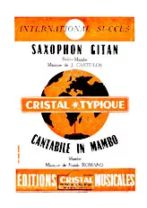 scarica la spartito per fisarmonica Saxophon Gitan (Orchestration Complète) (Boléro Mambo) in formato PDF
