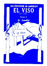scarica la spartito per fisarmonica El Viso (Orchestration Complète) (Paso Doble) in formato PDF