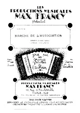 télécharger la partition d'accordéon Marche de l'Association au format PDF