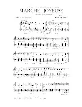 scarica la spartito per fisarmonica Marche joyeuse in formato PDF