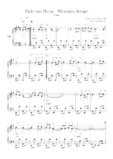 télécharger la partition d'accordéon Fado das Horas - Mouraria Antigo (Arrangement : Jorge Xavier) au format PDF