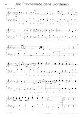scarica la spartito per fisarmonica Une promenade dans Bordeaux (Valse Musette) in formato PDF