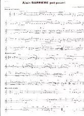 download the accordion score Alain Barrière Pot Pourri (Arrangement Gérard Merson) in PDF format