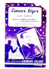 télécharger la partition d'accordéon Lancer léger (Valse Musette) au format PDF